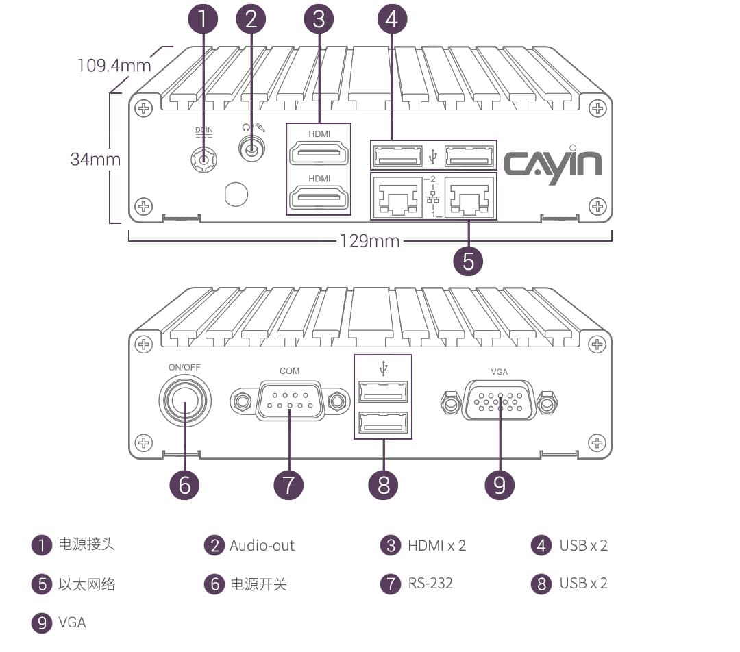 SMP-2200前视图&后视图