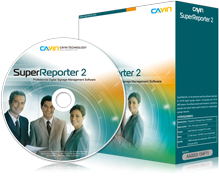 铠应 SuperReporter 2 数字告示统计分析软体，可建立播放内容与系统状态的报表，即时产生广告统计分析及帐务报表的编列