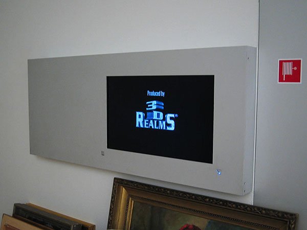 Señalización digital en el Museo de Arte Kumu, Estonia