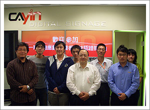 CAYIN presenta la Certificación del Sistema de Señalización Digital en Taiwán