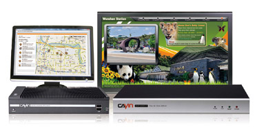 CAYIN presenta integraciones de señalización digital en ISE 2011