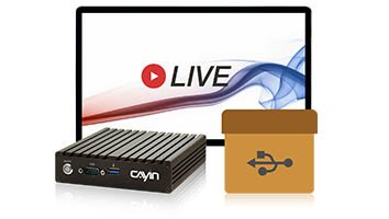 CAYIN Agrega Soporte de Transmisión de Video y Almacenamiento Expandible a su Solución de Señalización Digital