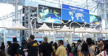 Aeropuerto Suvarnabhumi, Tailandia