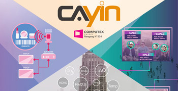 CAYIN donne vie à la signalisation numérique dans le commerce de détail lors du COMPUTEX 2018