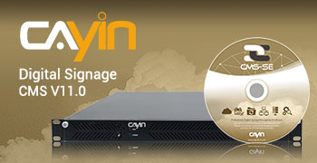 CAYIN présente les nouvelles mises à jour du serveur de gestion de contenu de signalétique numérique en 2019