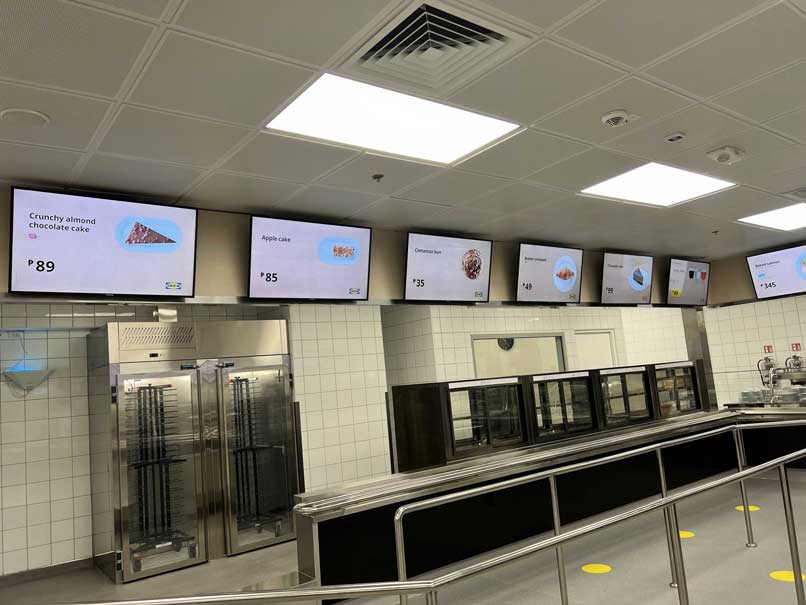 Retail / Hospitality Digital Signage at IKEA, Philippines