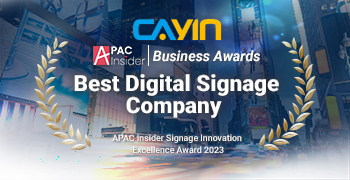 CAYIN Technology Receives Esteemed Award as “Best Digital Signage Company 2023” from APAC Insider