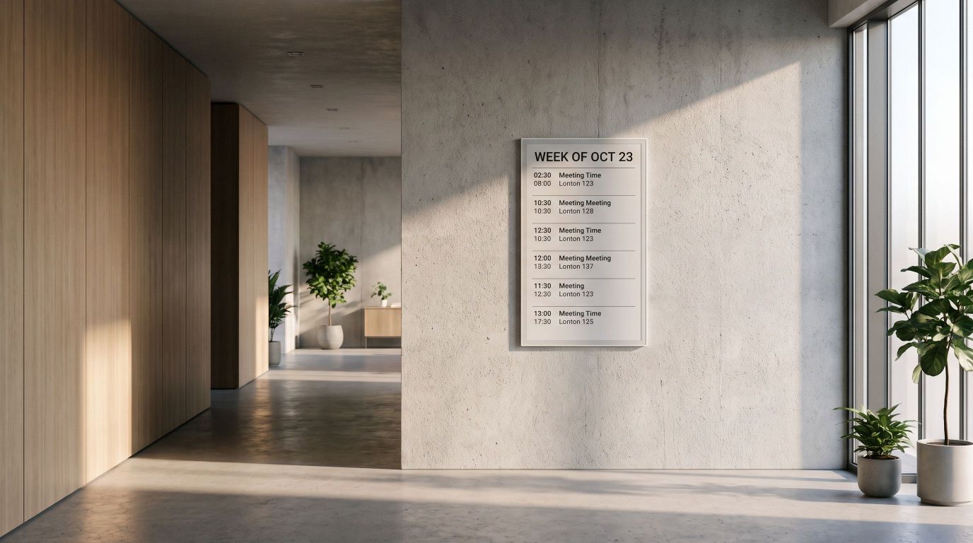 E-paper display holding a sharp image with no power connected