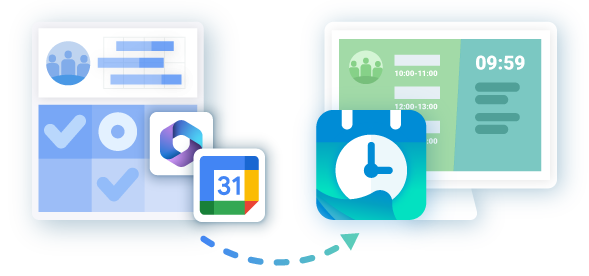 Booking system Integrated with Microsoft 365, Google and Google Workspace Calendar