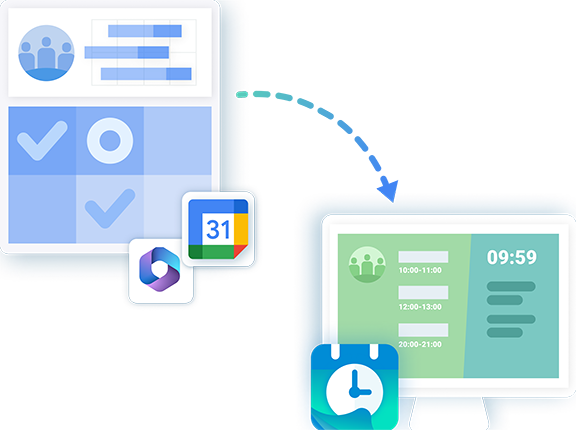 Booking system Integrated with Microsoft 365, Google and Google Workspace Calendar