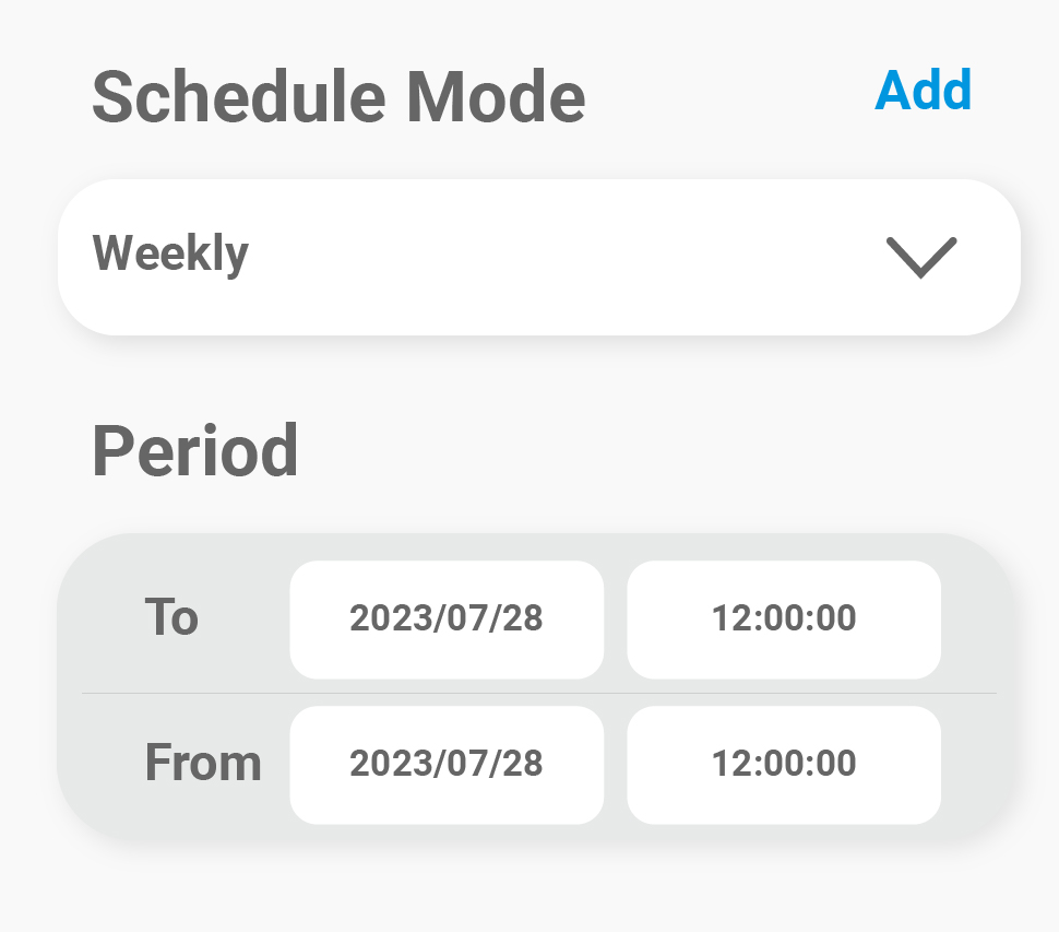 Efficiently plan and visualize content schedules with the Central Scheduling Calendar in CAYIN Digital Signage Assistant, simplifying your content management process.