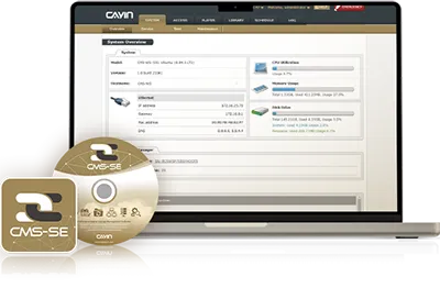 Optimize your digital signage network with the CMS-SE server, providing centralized management, content distribution, and scheduling for seamless and impactful displays.