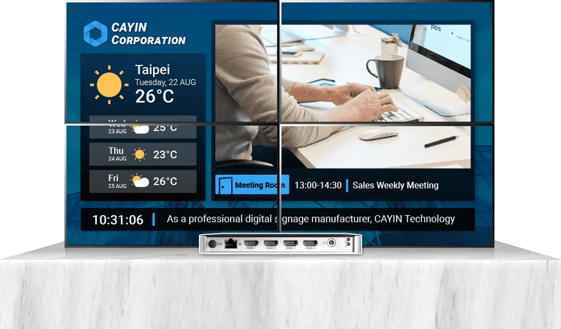 El SMP-8100 admite diferentes modos de salida, incluyendo el modo extendido