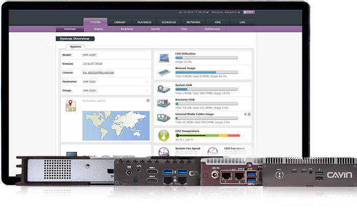 Compare CAYIN SMP Digital Signage Players