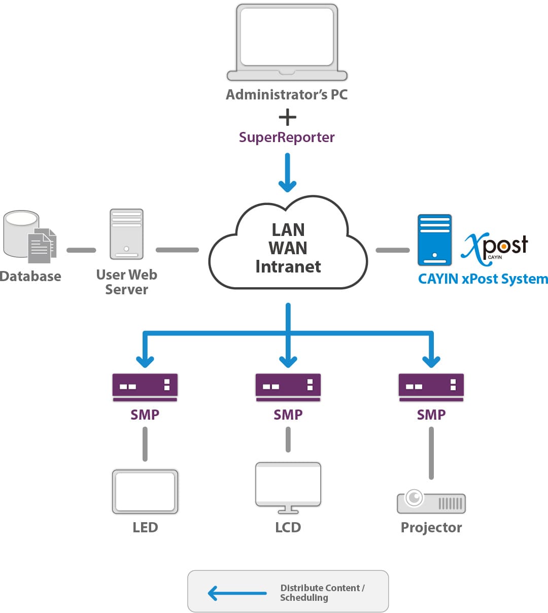 Networked Standalone Digital Signage Player