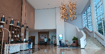 CAYIN digital signage for Sheraton hotel four poiint by sheraton