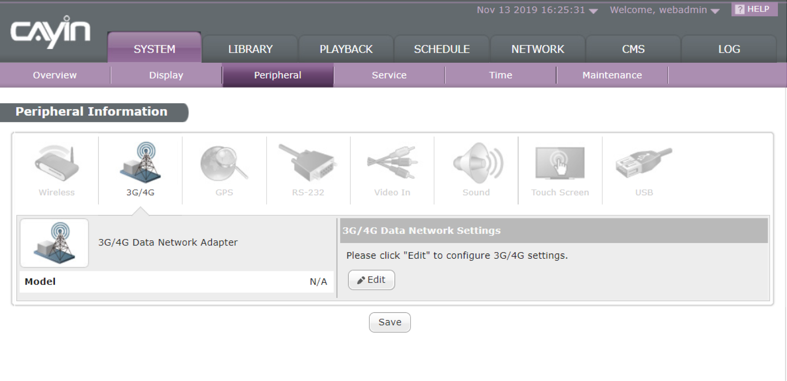 4G LTE Config