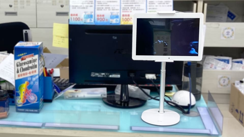 会計カウンターでのフレキシーソリューションの使用