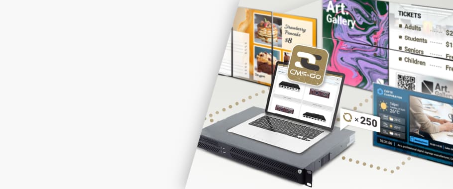 期間限定送料無料】 [中古]CONTEC デジタルサイネージプレーヤー DS