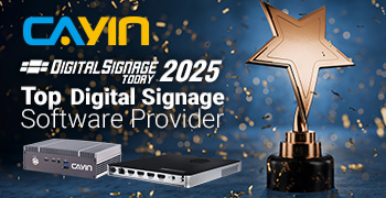 CAYIN Technology ได้รับการจัดอันดับให้เป็น 1 ใน 10 ผู้ให้บริการป้ายดิจิทัลชั้นนำระดับโลกปี 2025