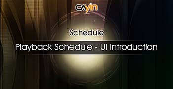 Schedule