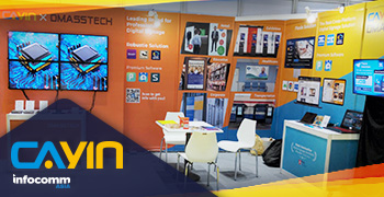 鎧應科技在InfoComm Asia 2023展示最新數位看板技術取得巨大成功